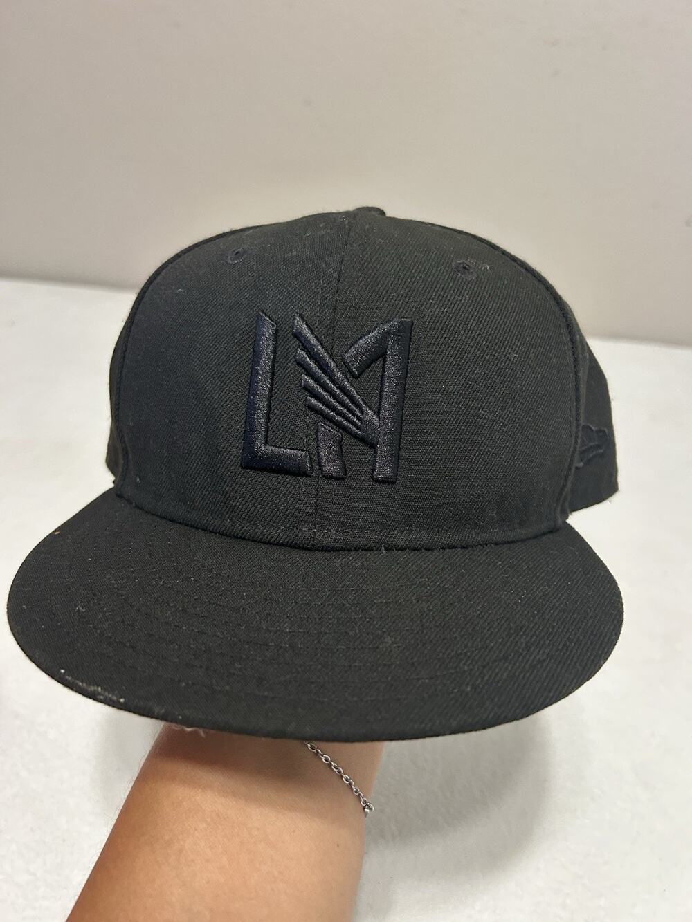 New Era 9FIFTY Los Angeles FC MLS Snapback Cap Hat Black One Size